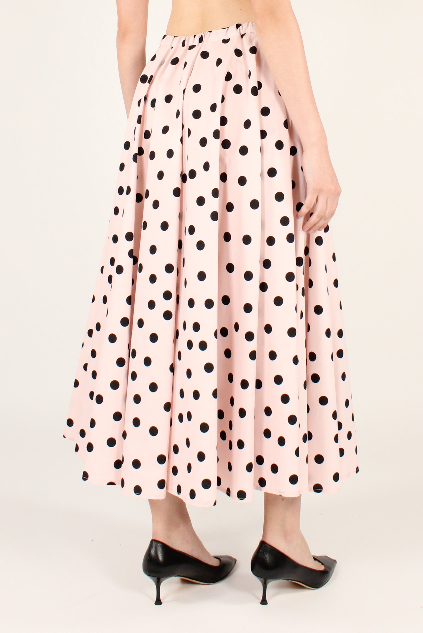 Gonna a Ruota Stampa a Pois