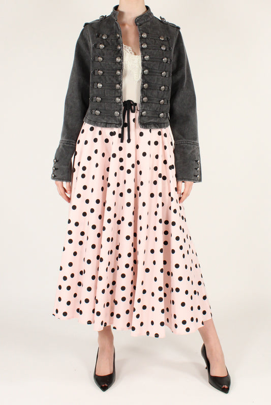 Polka Dot Circle Skirt