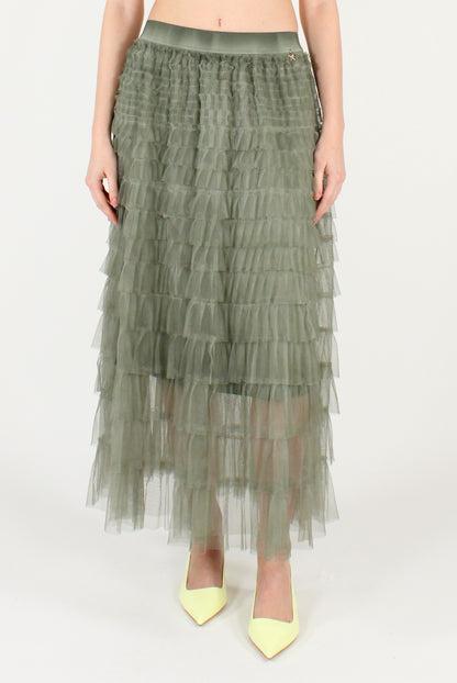 Tiered Tulle Skirt