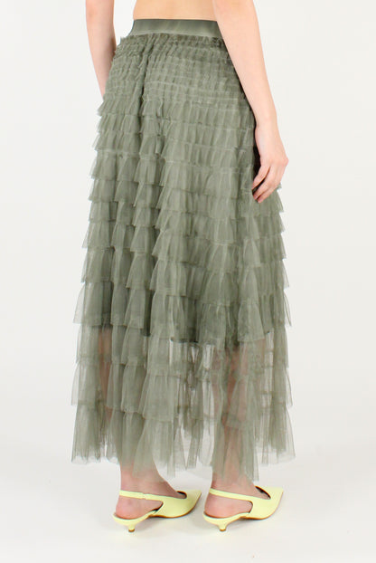 Tiered Tulle Skirt