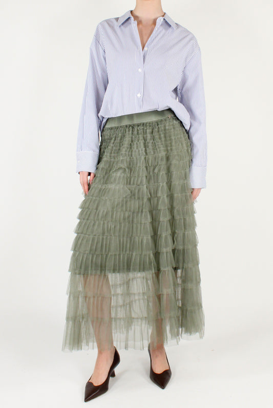 Gonna in Tulle a Balze