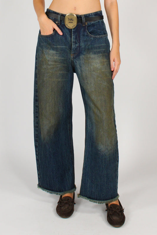 Jeans Semi Balloon Délavé