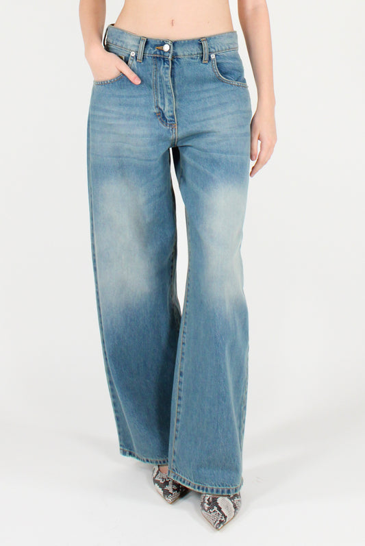 "Bella" faded jeans