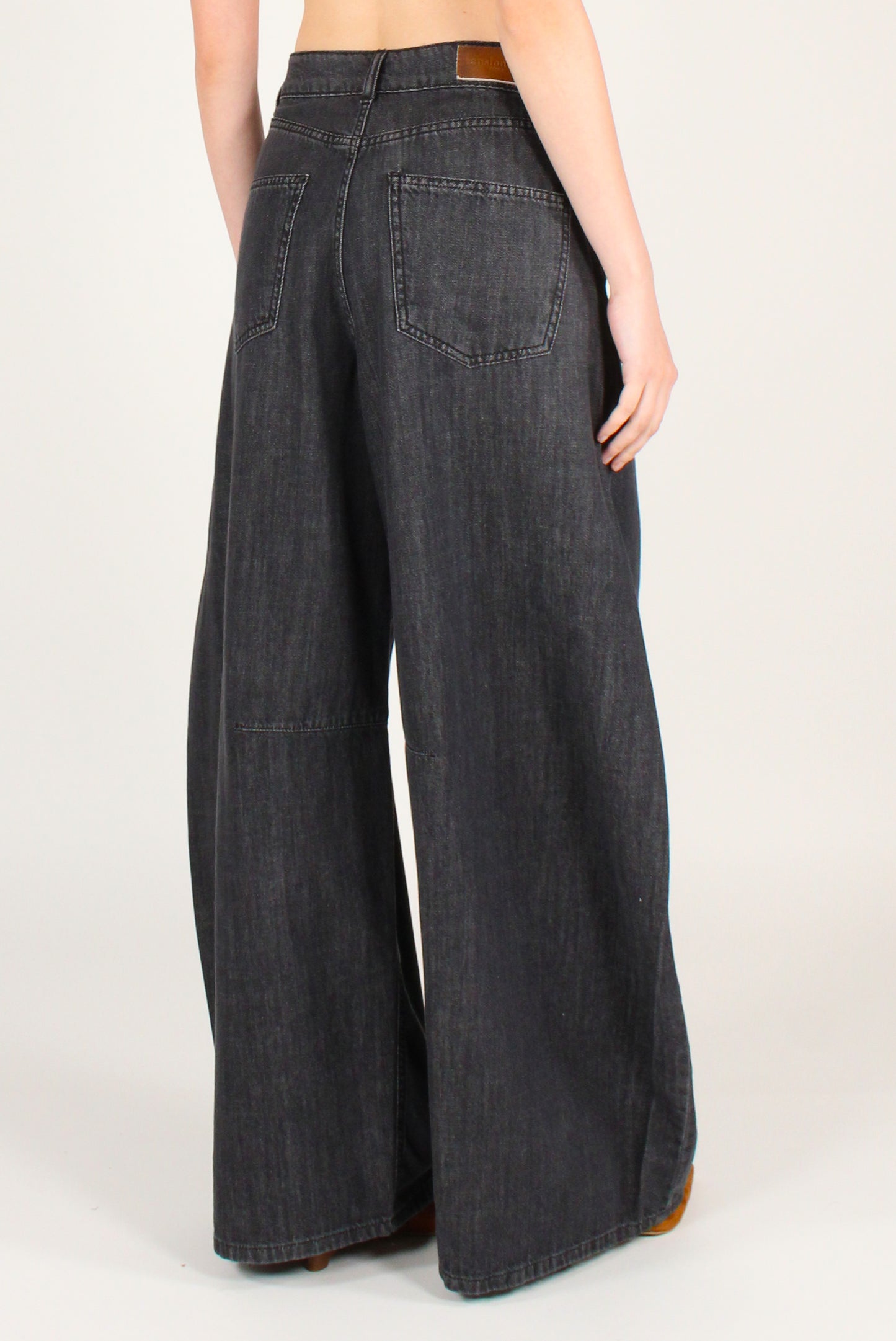 Jeans Barrel Louvre Nero