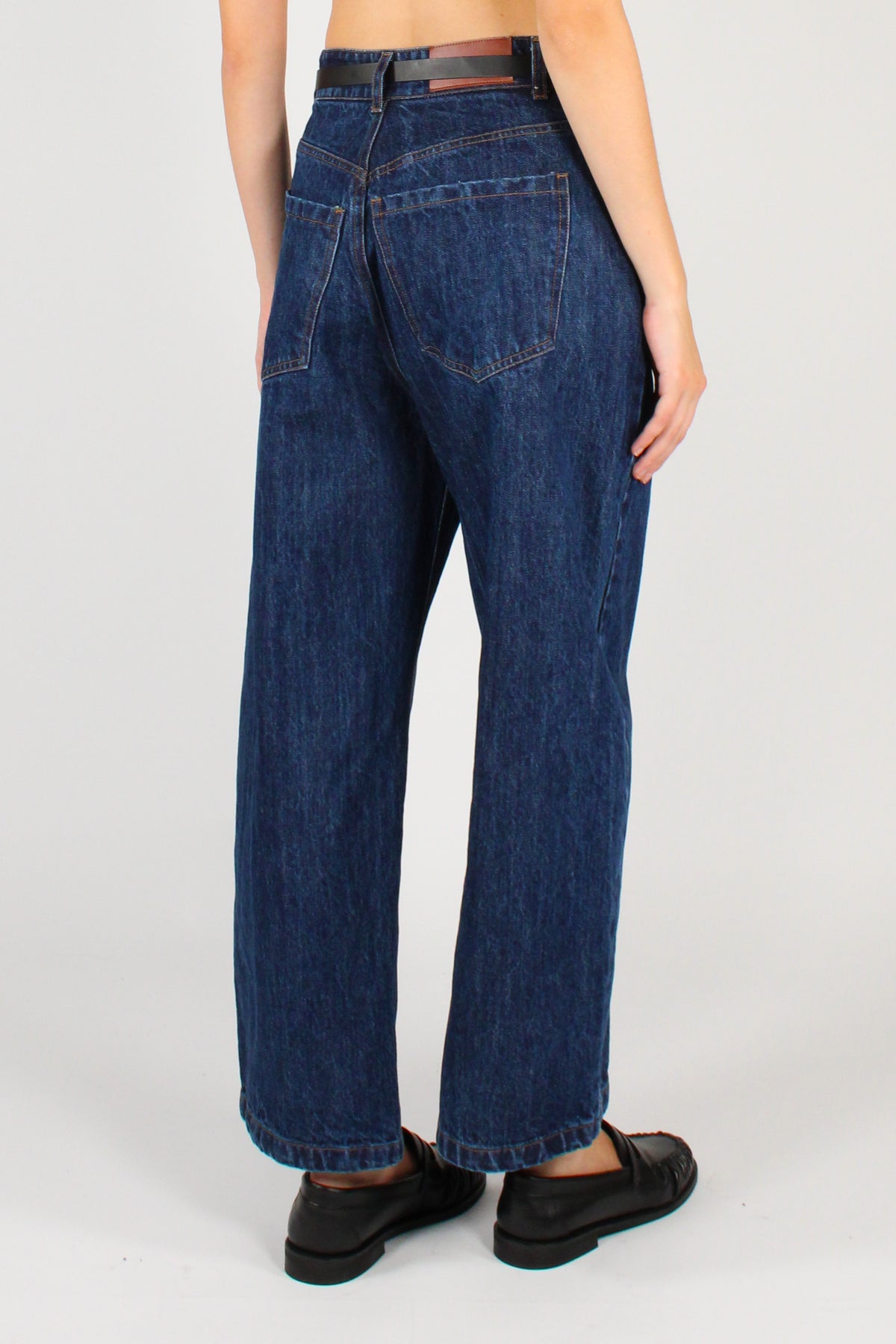Jeans Semi Balloon con Cintura
