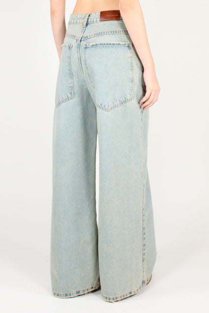 Jeans Slavato Chiaro con Tasconi