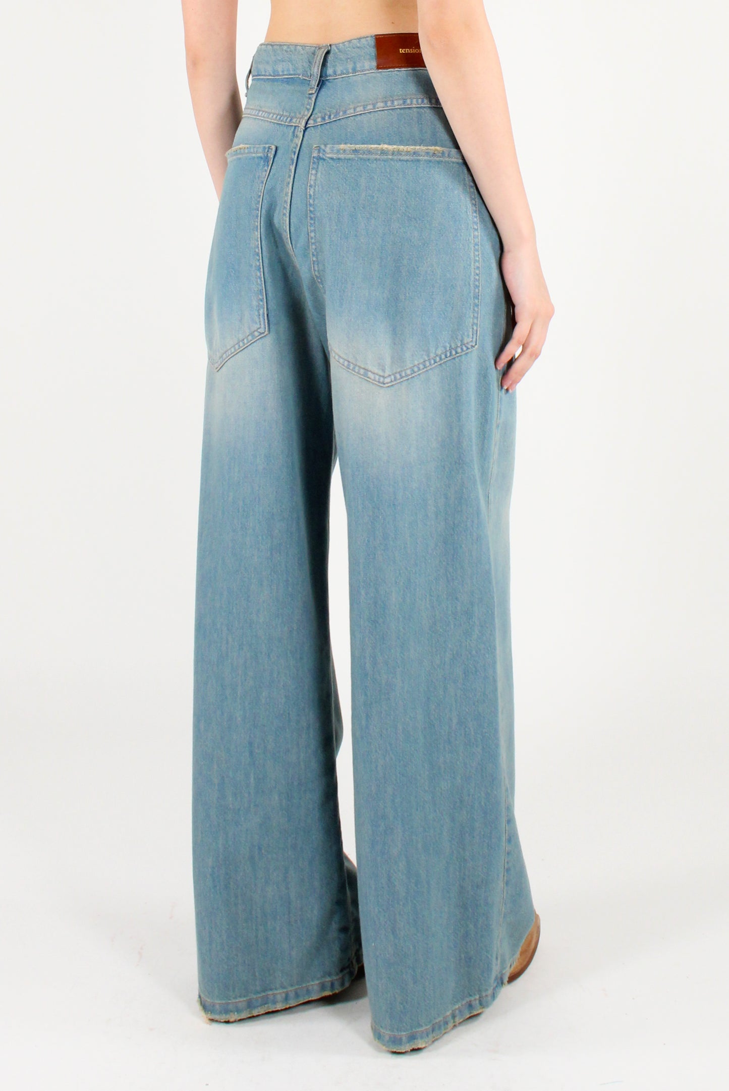 Jeans Slavato con Tasconi
