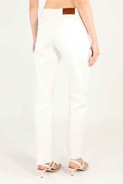 Pantaloni a Sigaretta in Denim