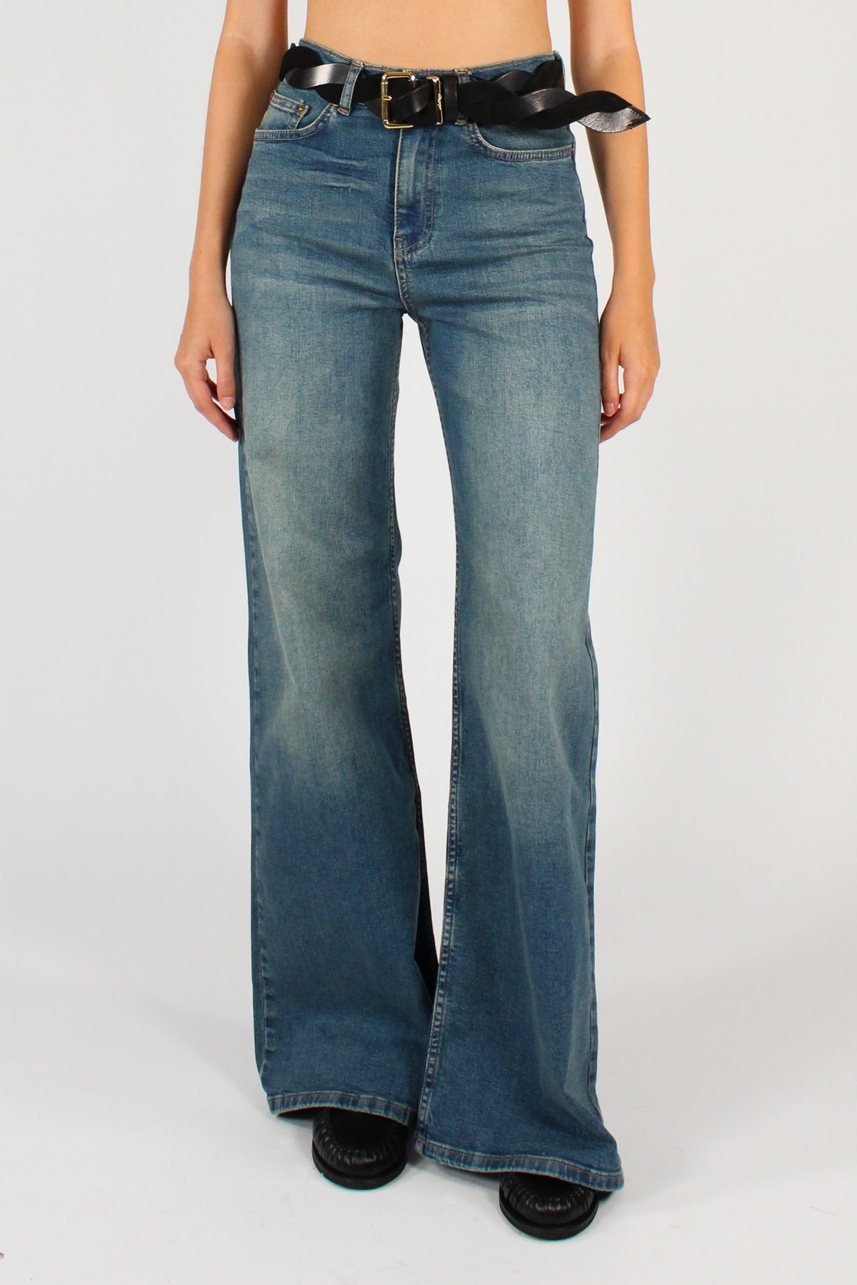 Jeans Elasticizzati a Vita Alta