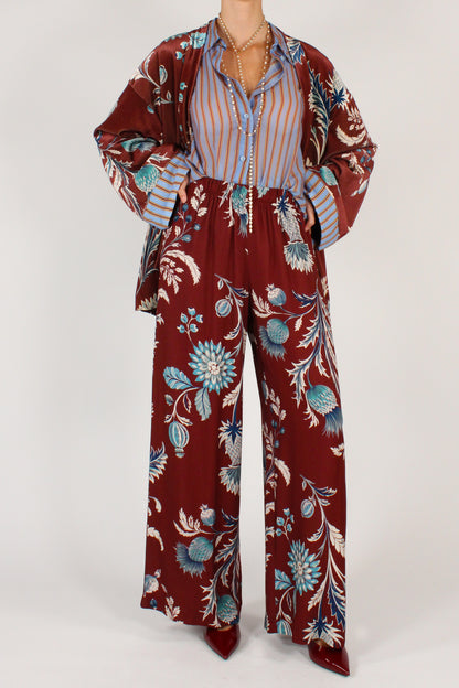 Giacca Kimono Stampa Floreale