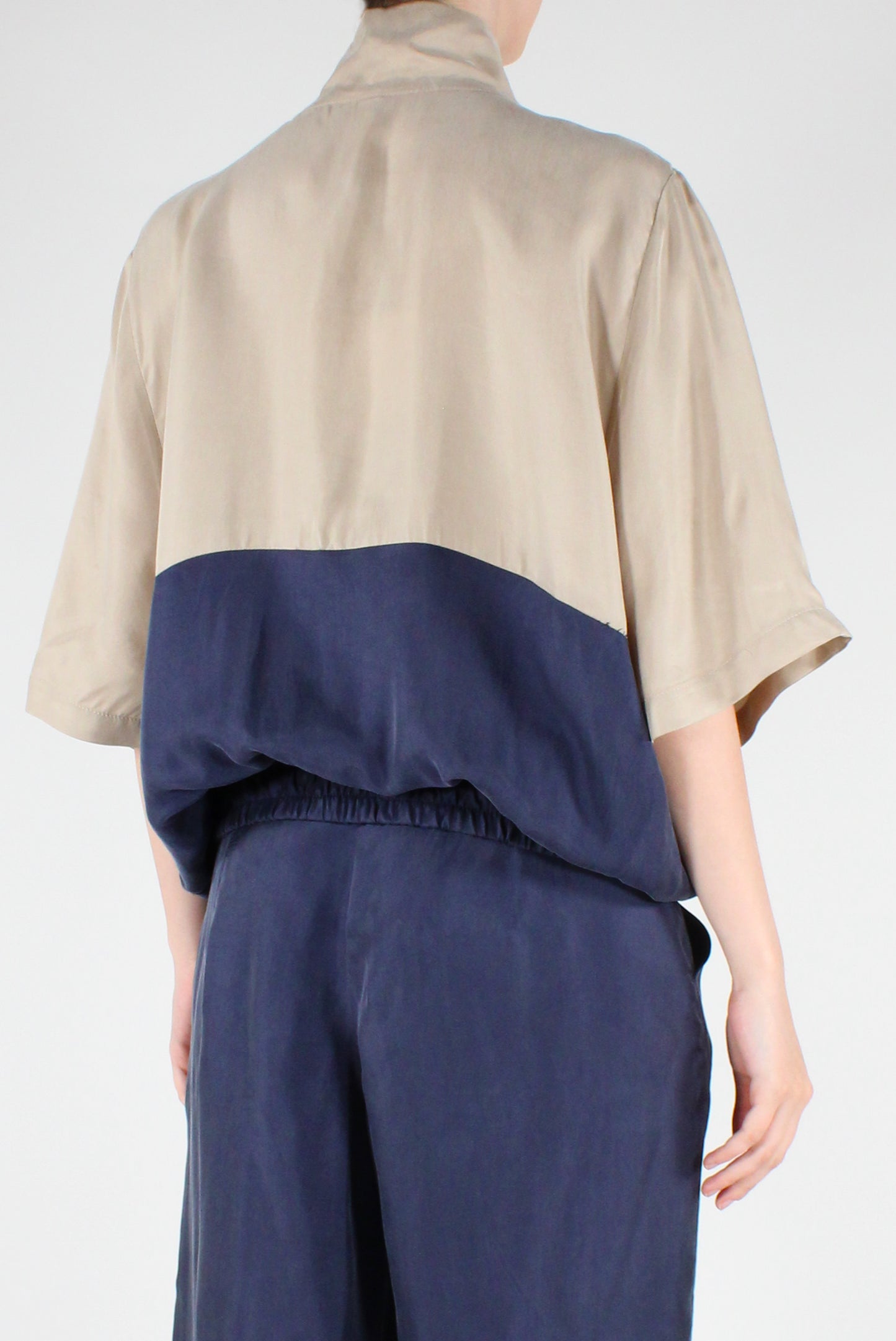 Maglia in Cupro Bicolore