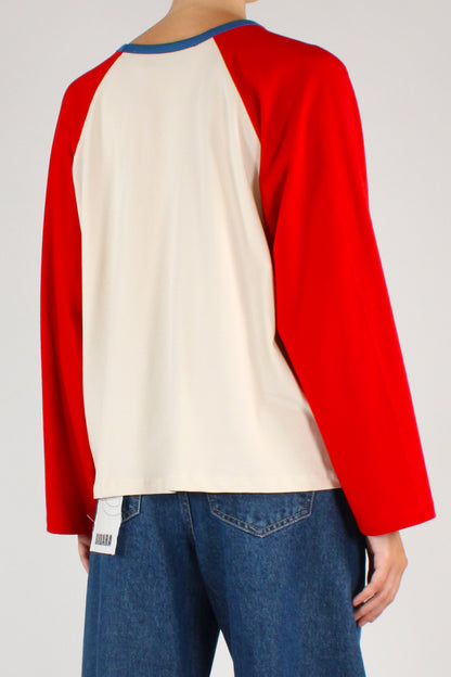 T-shirt Manica Lunga Stampa "California"