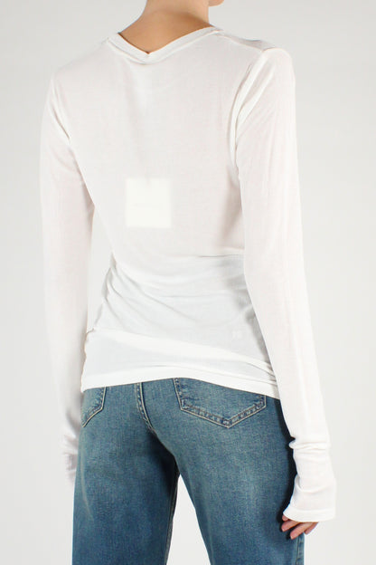 Maglia Manicotto a Costine
