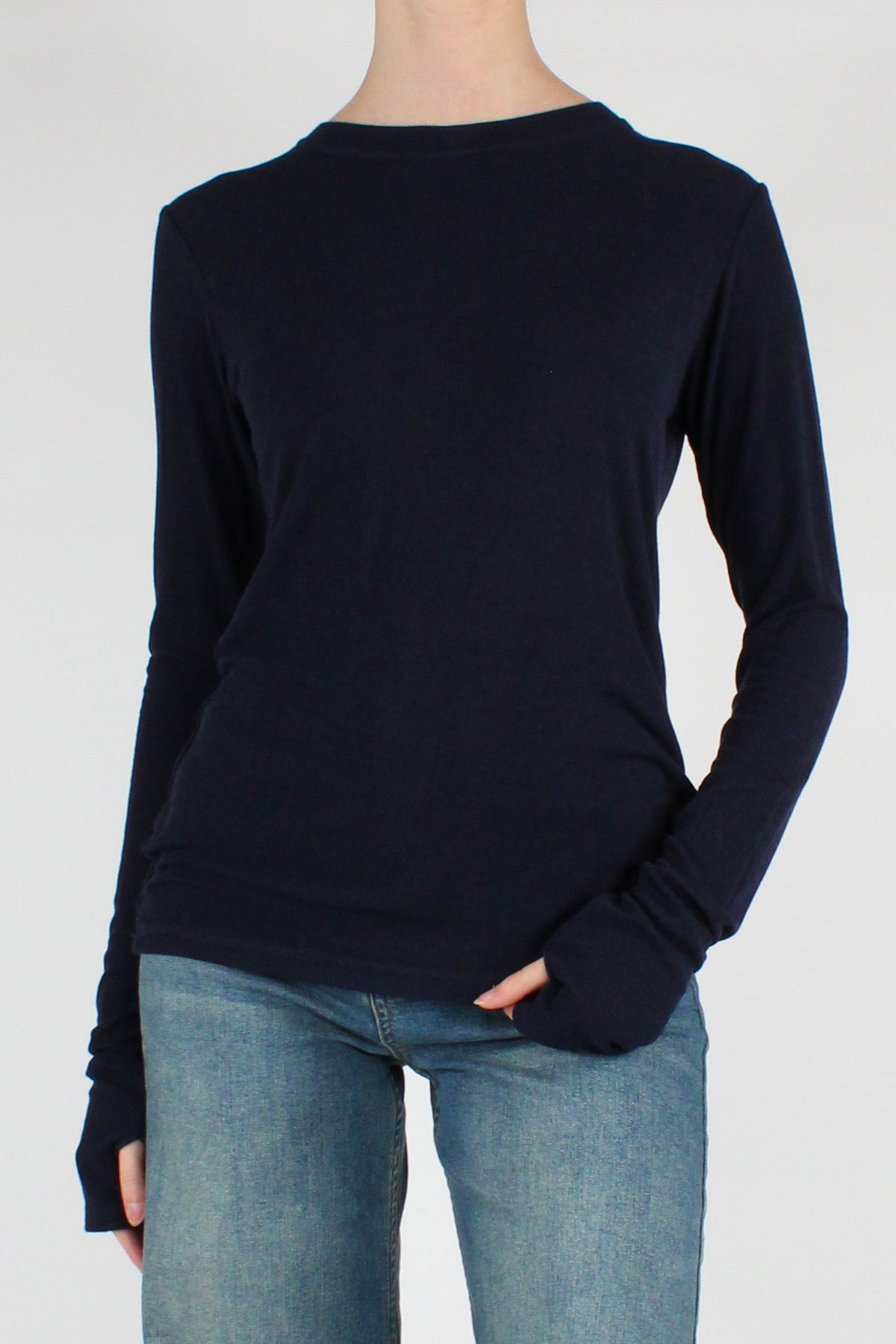 Maglia Manicotto a Costine