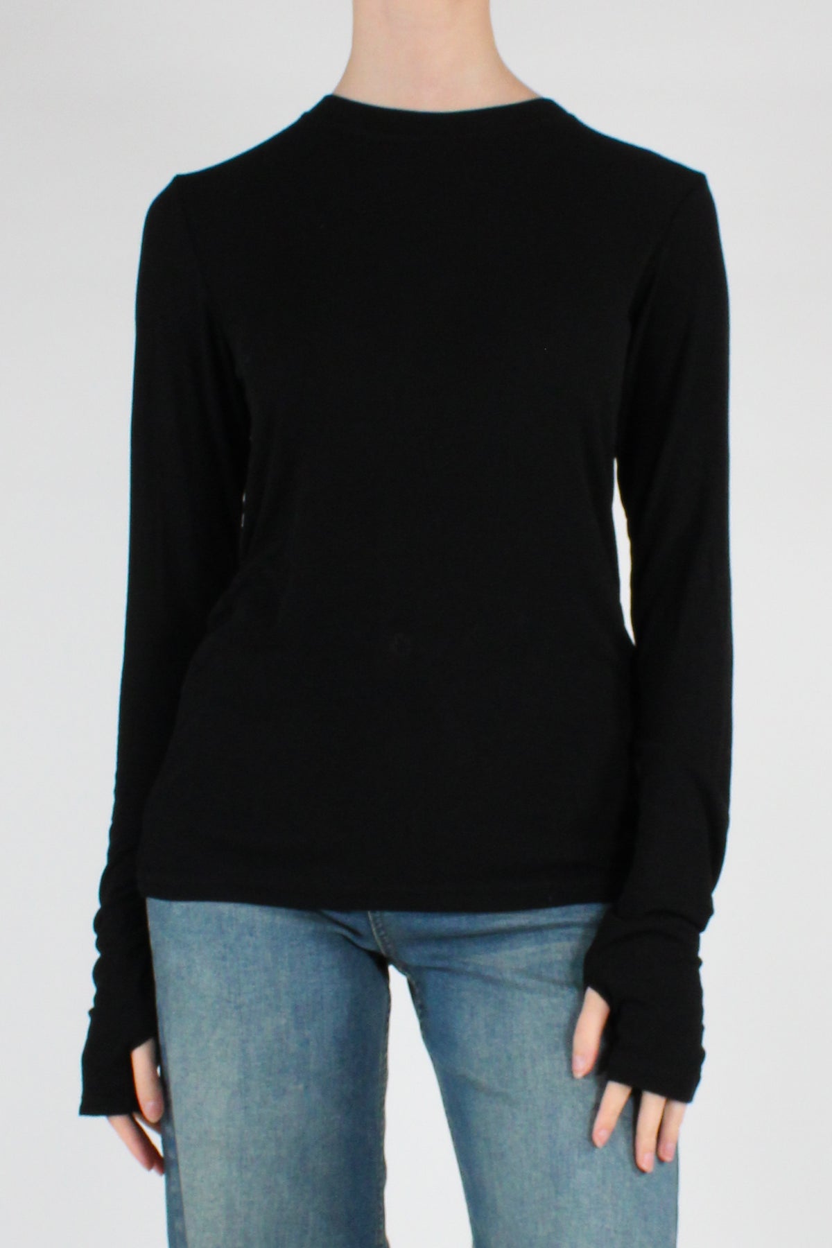 Maglia Manicotto a Costine