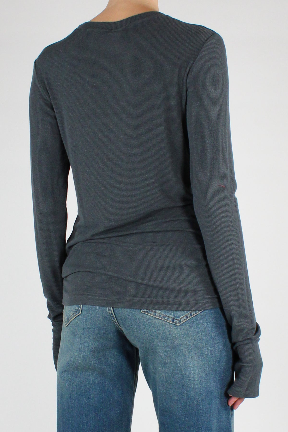 Maglia Manicotto a Costine