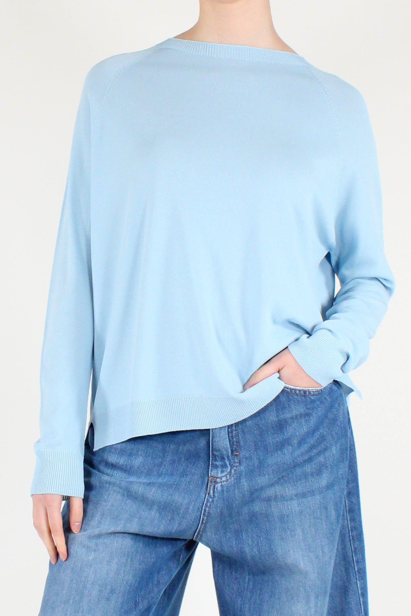 Maglia Misto Viscosa Spacchetti