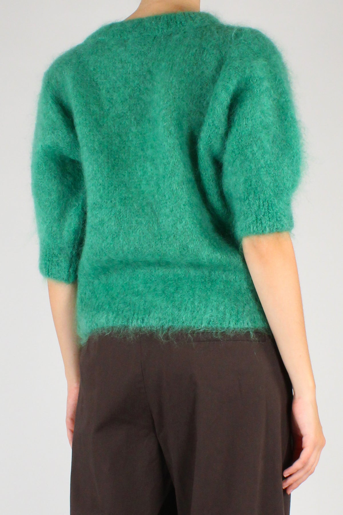 Maglia Mohair Girocollo