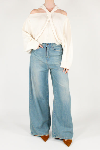 Maglia Cropped con Nodo