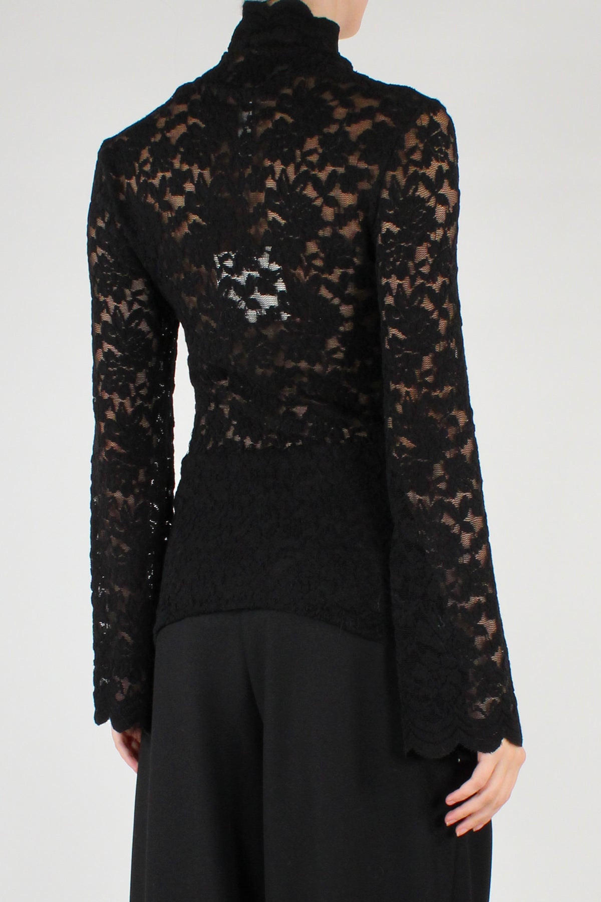 Blusa in Pizzo Elasticizzato