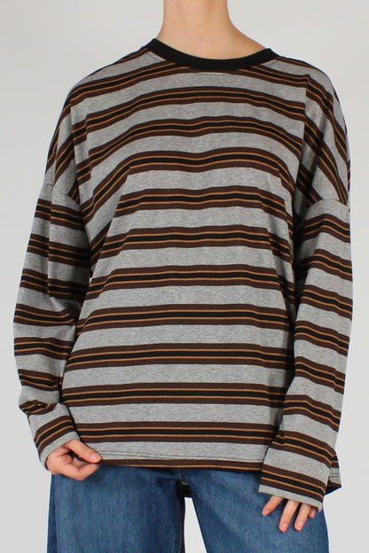 Maglia Over Rigata Multicolore