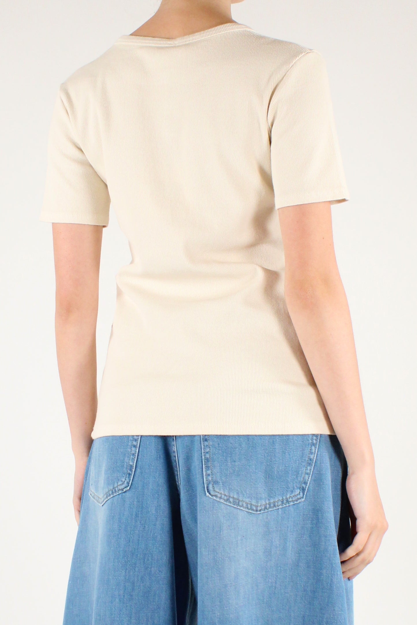 Maglia Serafino in Cotone