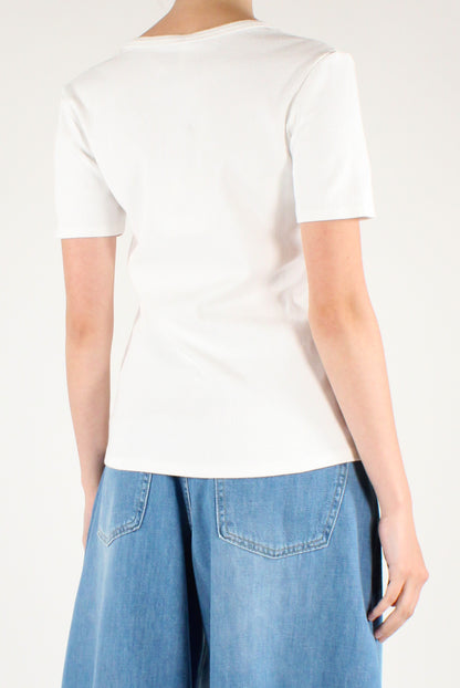 Maglia Serafino in Cotone