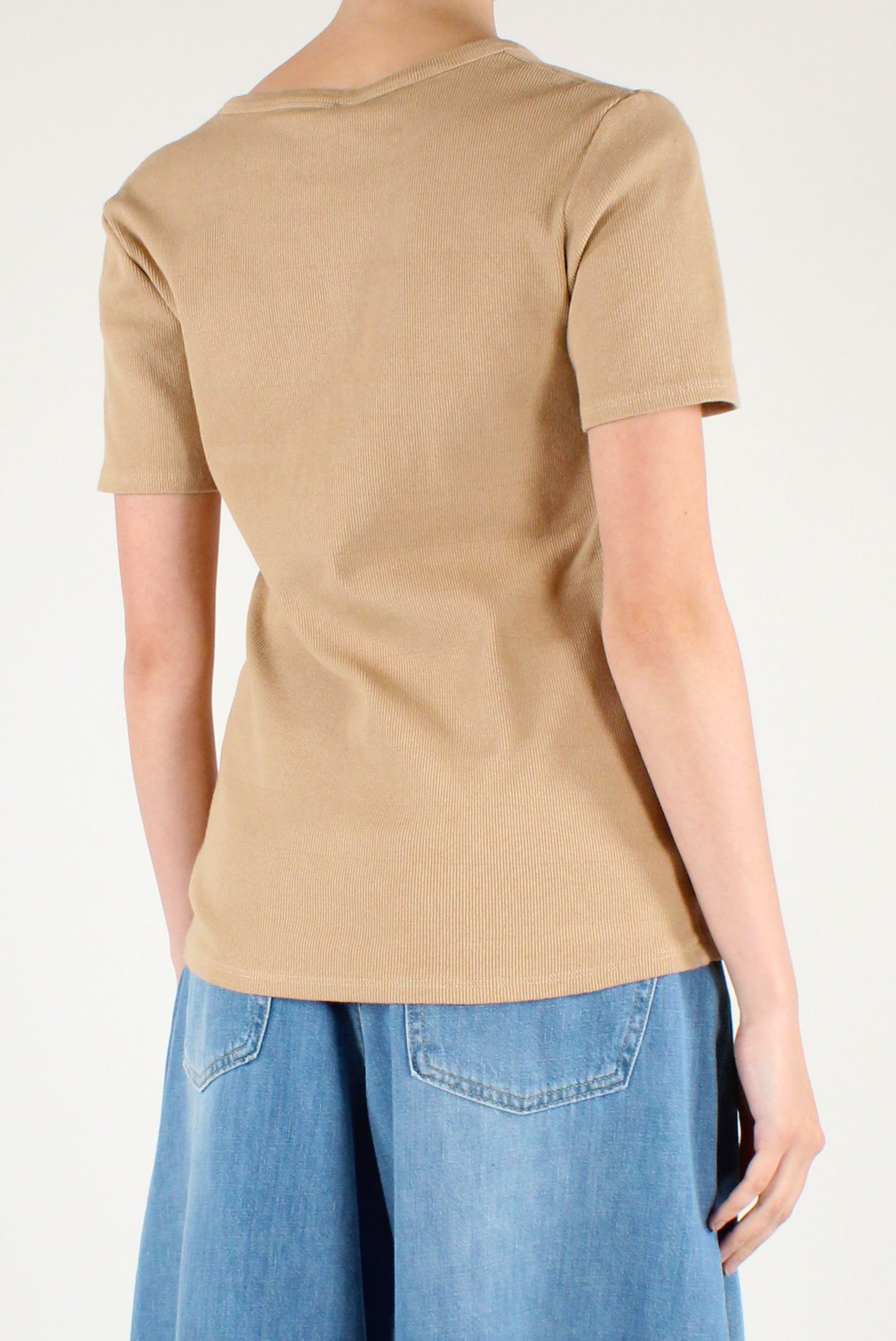 Maglia Serafino in Cotone