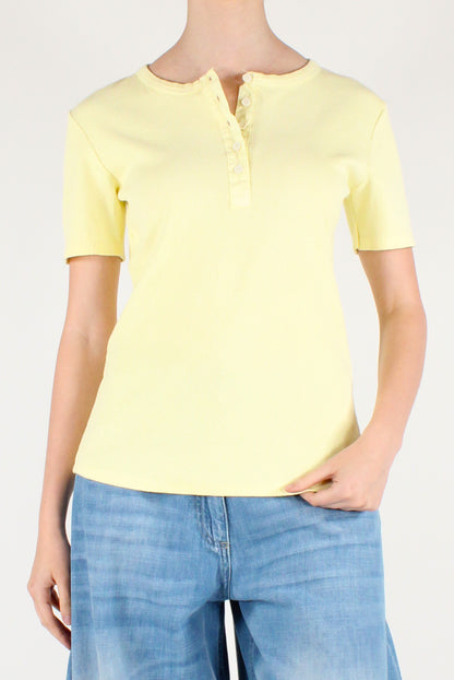 Maglia Serafino in Cotone
