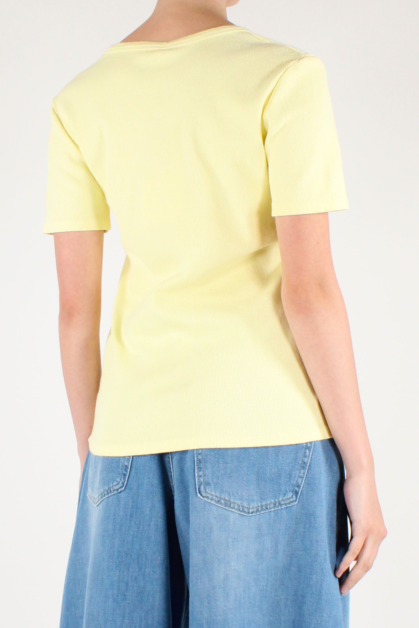 Maglia Serafino in Cotone