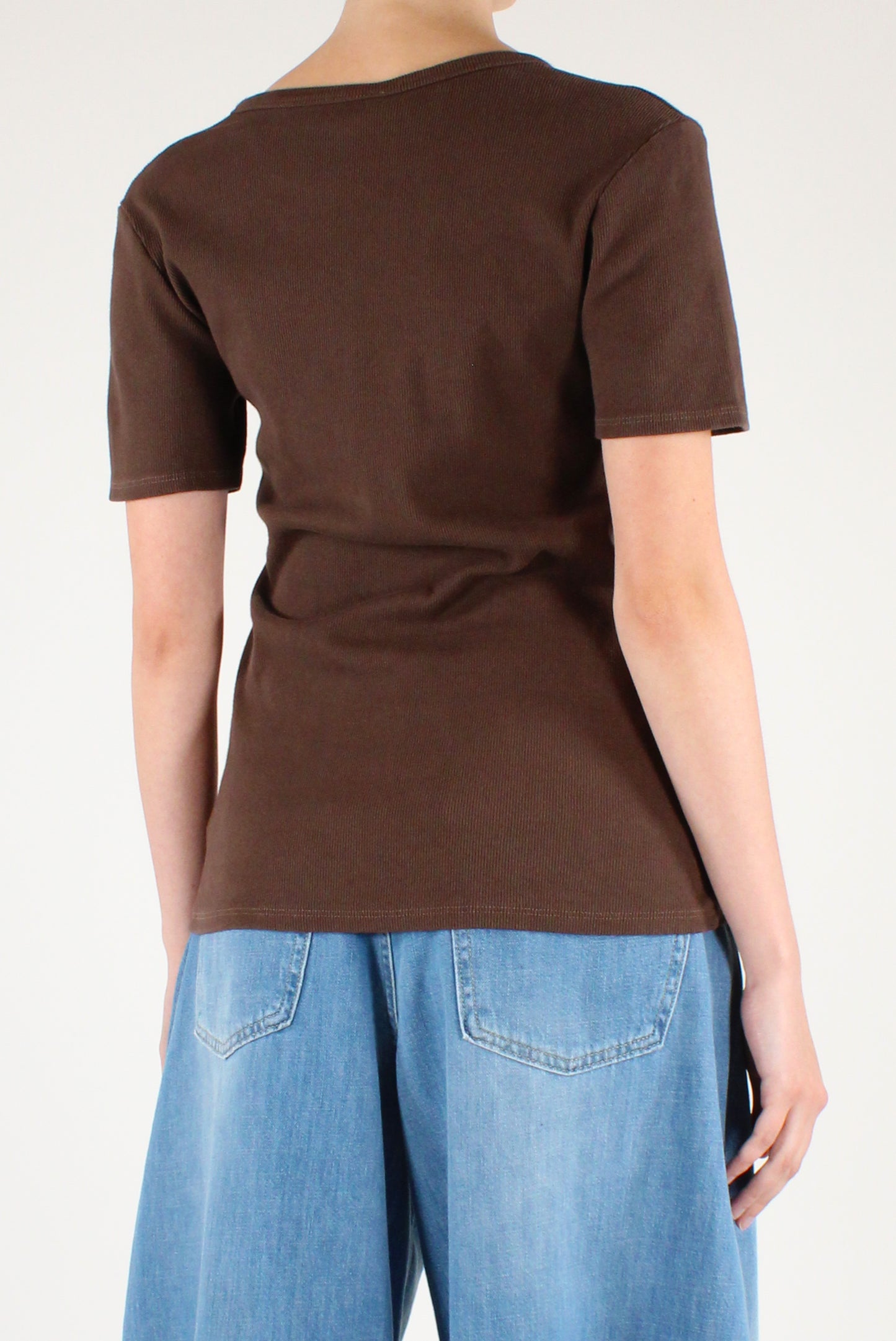 Maglia Serafino in Cotone