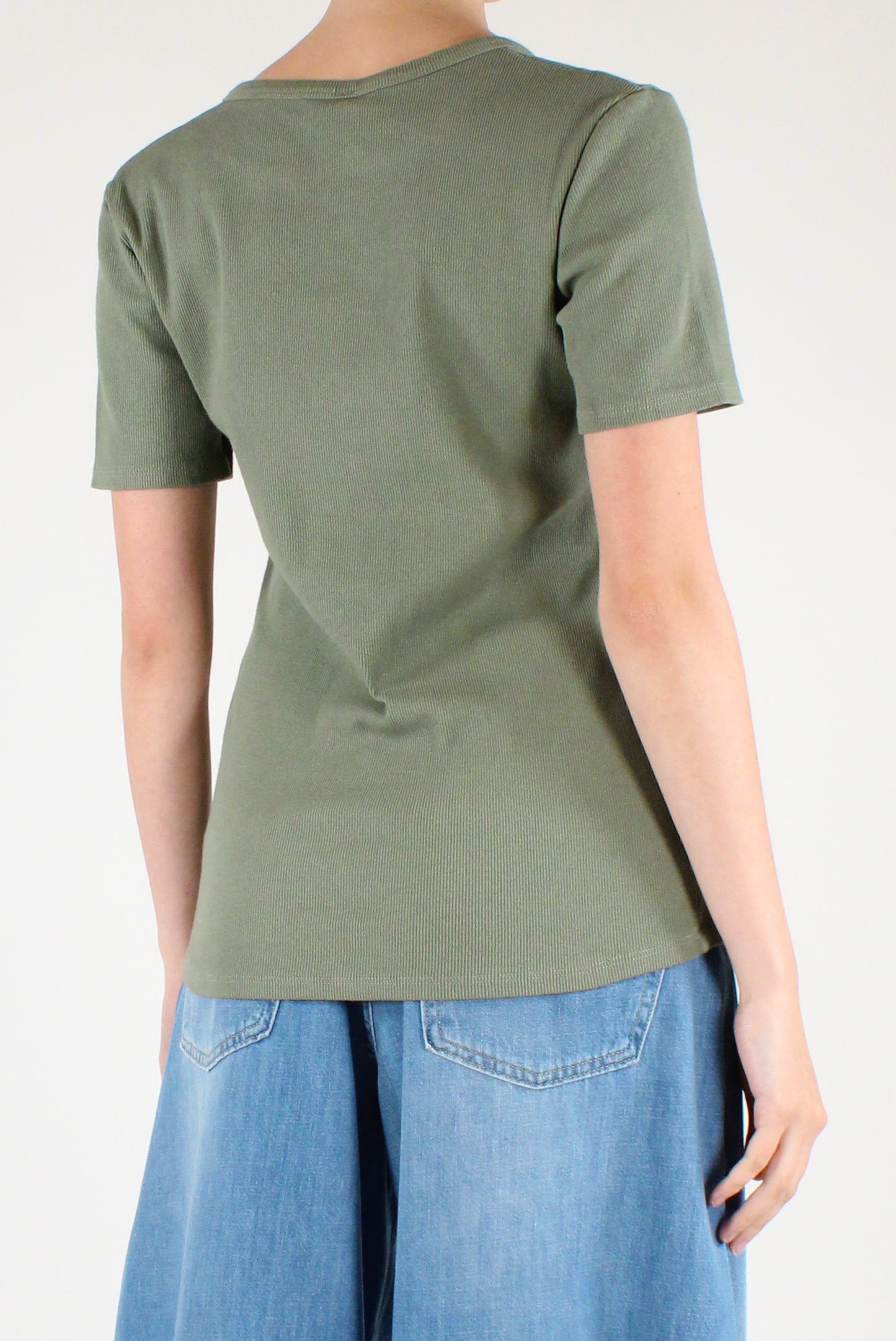 Maglia Serafino in Cotone