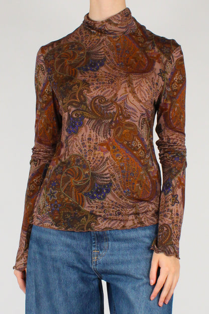 Maglia Stampa Cashmere