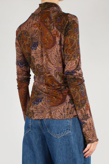 Maglia Stampa Cashmere