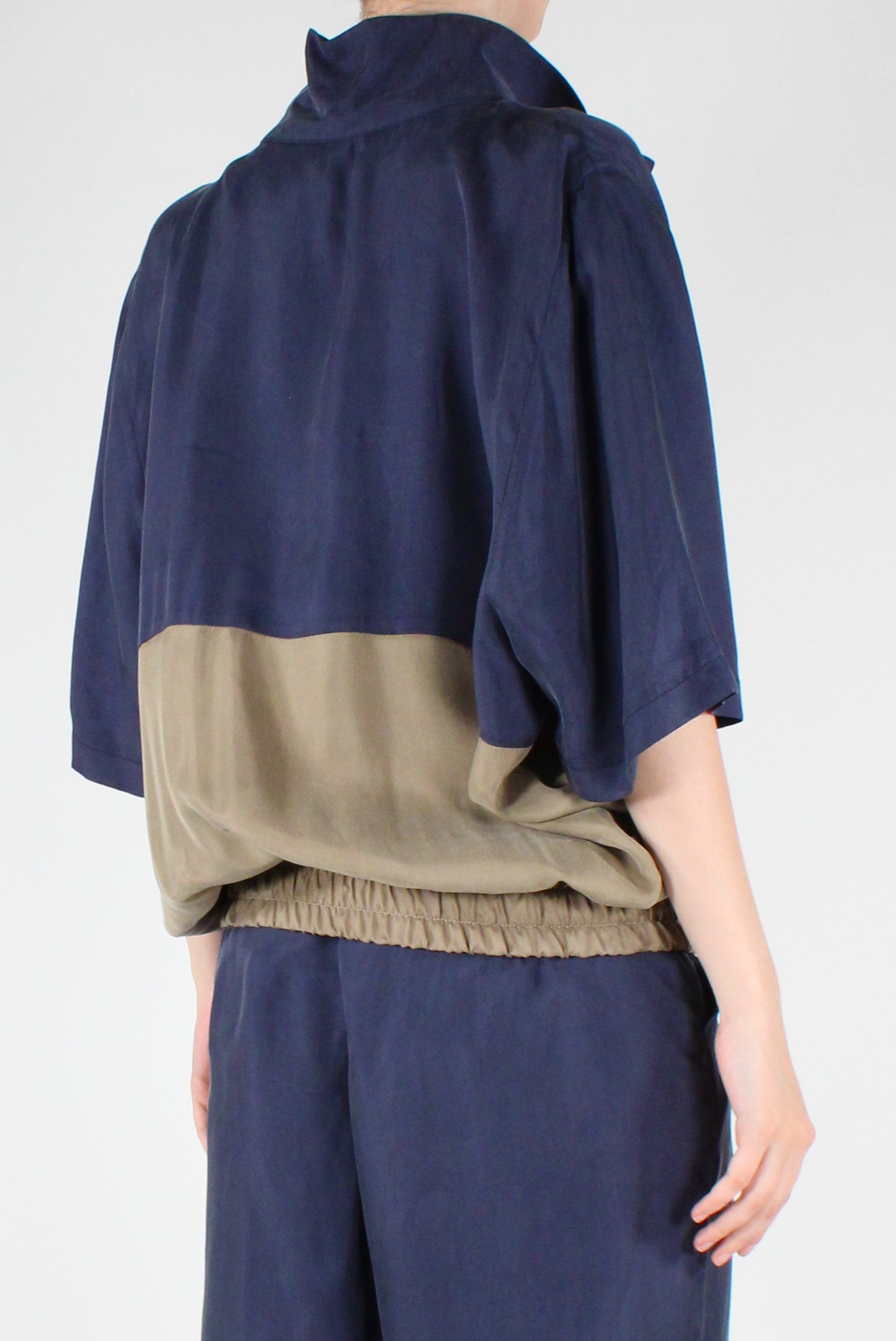 Maglia in Cupro Bicolore