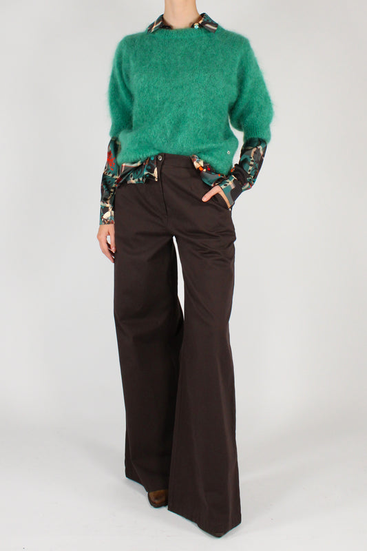Maglia Mohair Girocollo