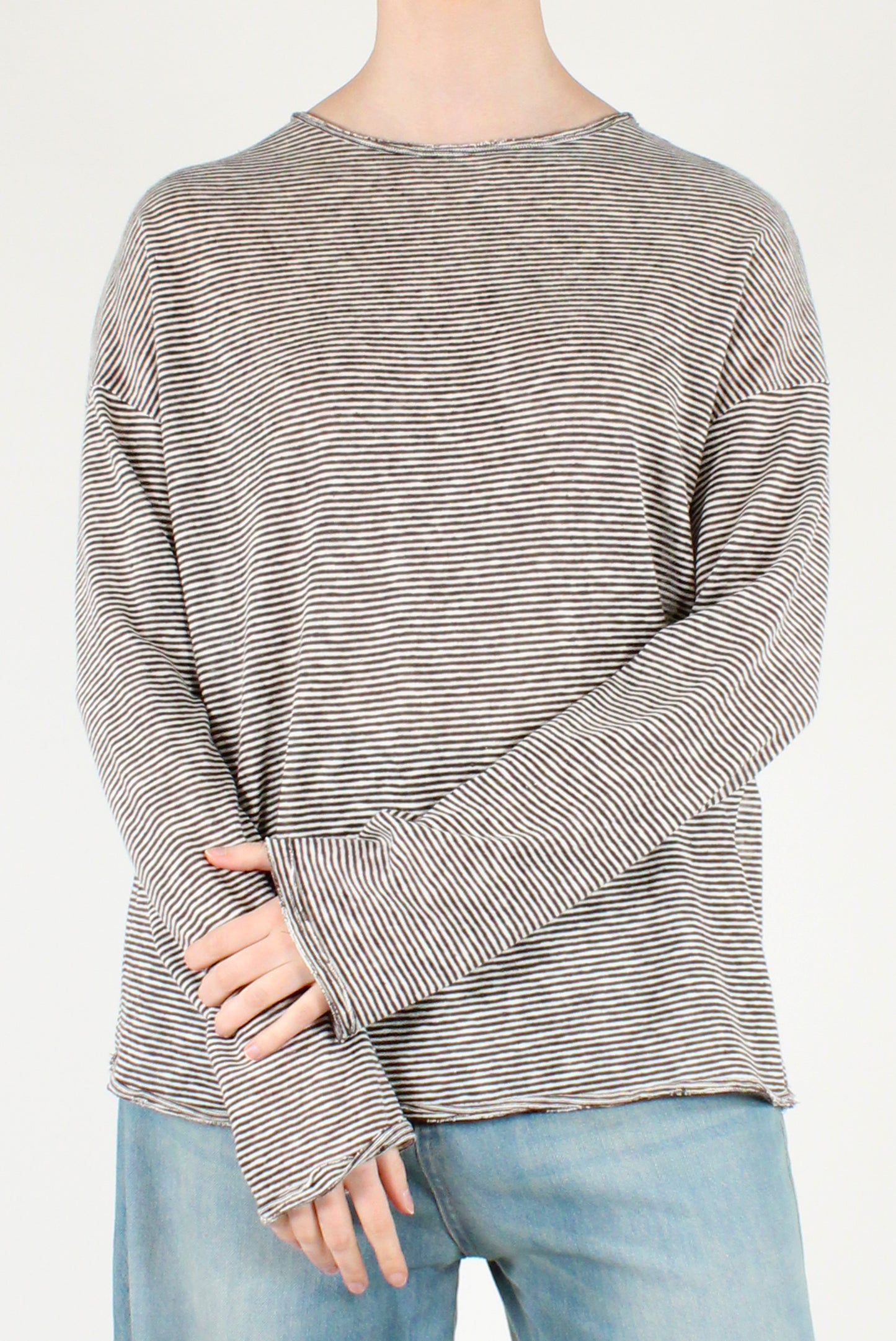 Maglia a Righe Mélange