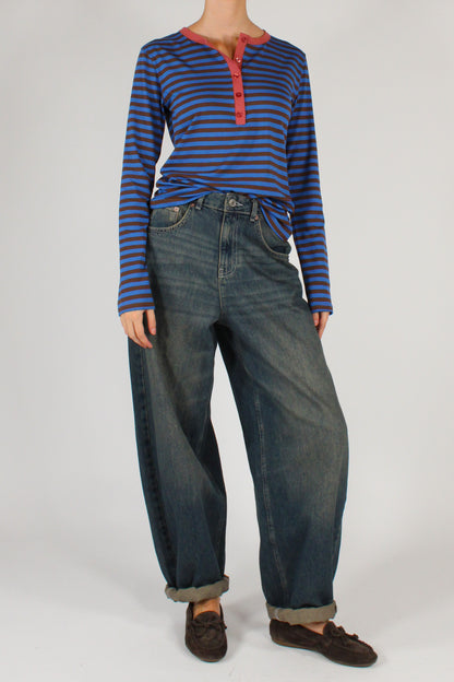 Maglia Serafino a Righe