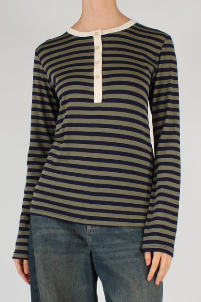 Maglia Serafino a Righe