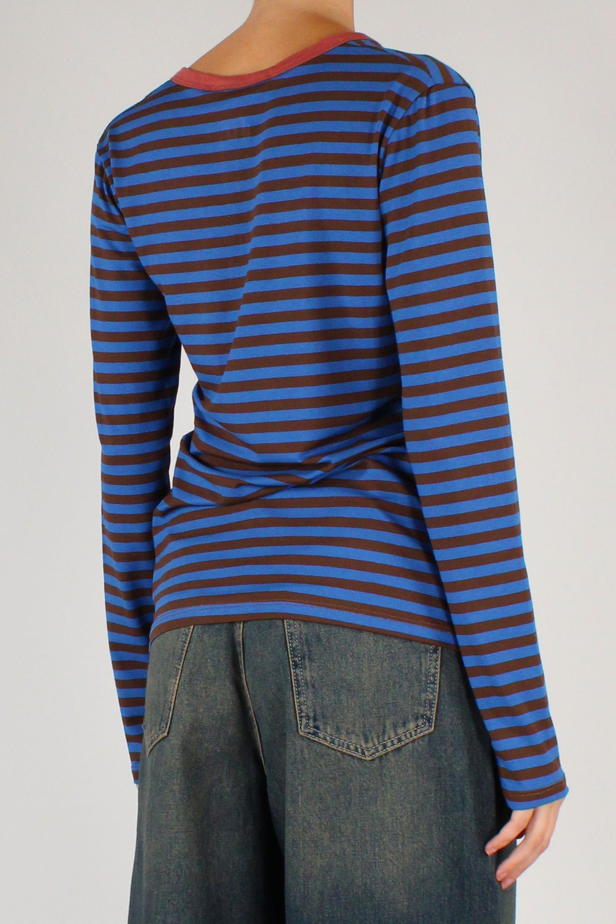 Maglia Serafino a Righe