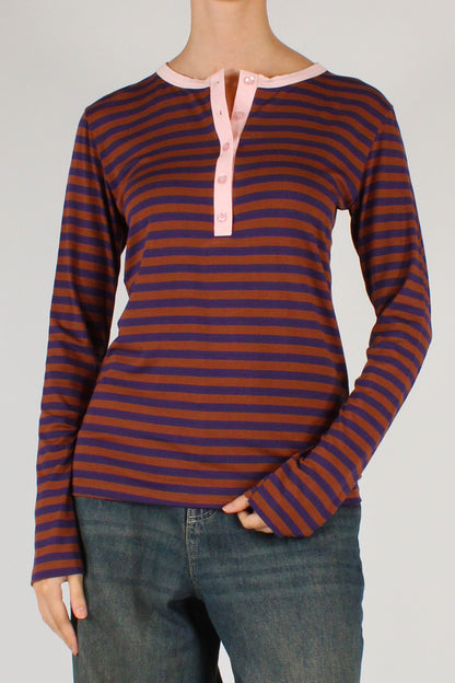 Maglia Serafino a Righe