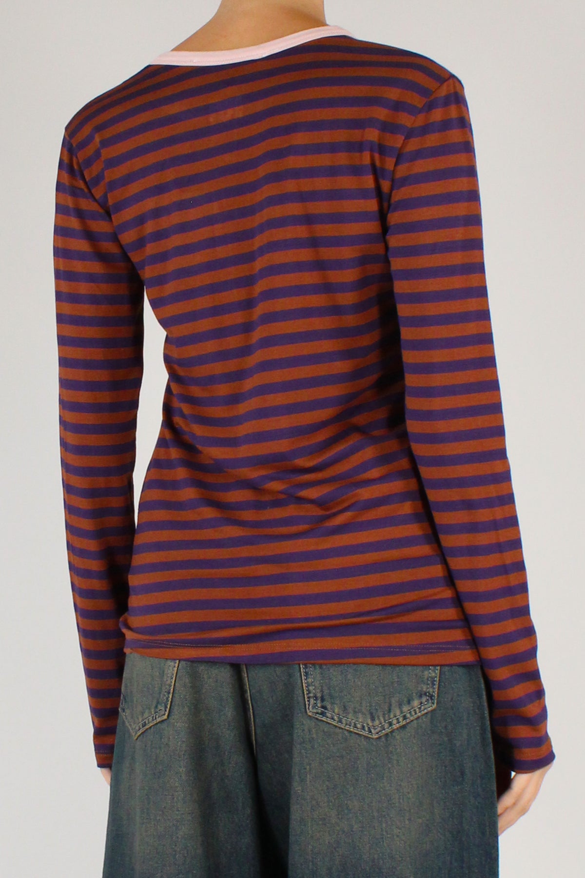 Maglia Serafino a Righe