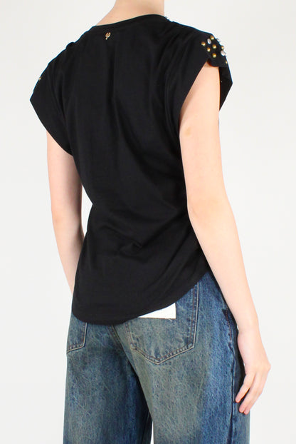 Women's T-shirt with studs