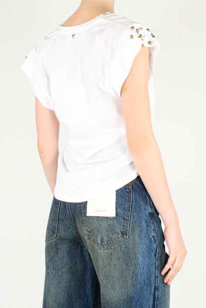 Women's T-shirt with studs
