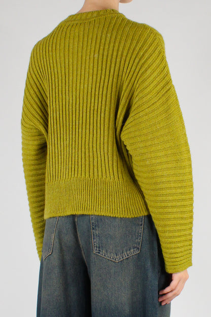 Maglia Cropped a Costine
