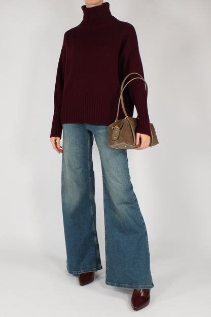 Maglione Dolcevita Pura Lana