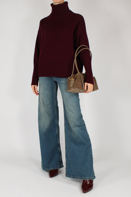 Maglione Dolcevita Pura Lana