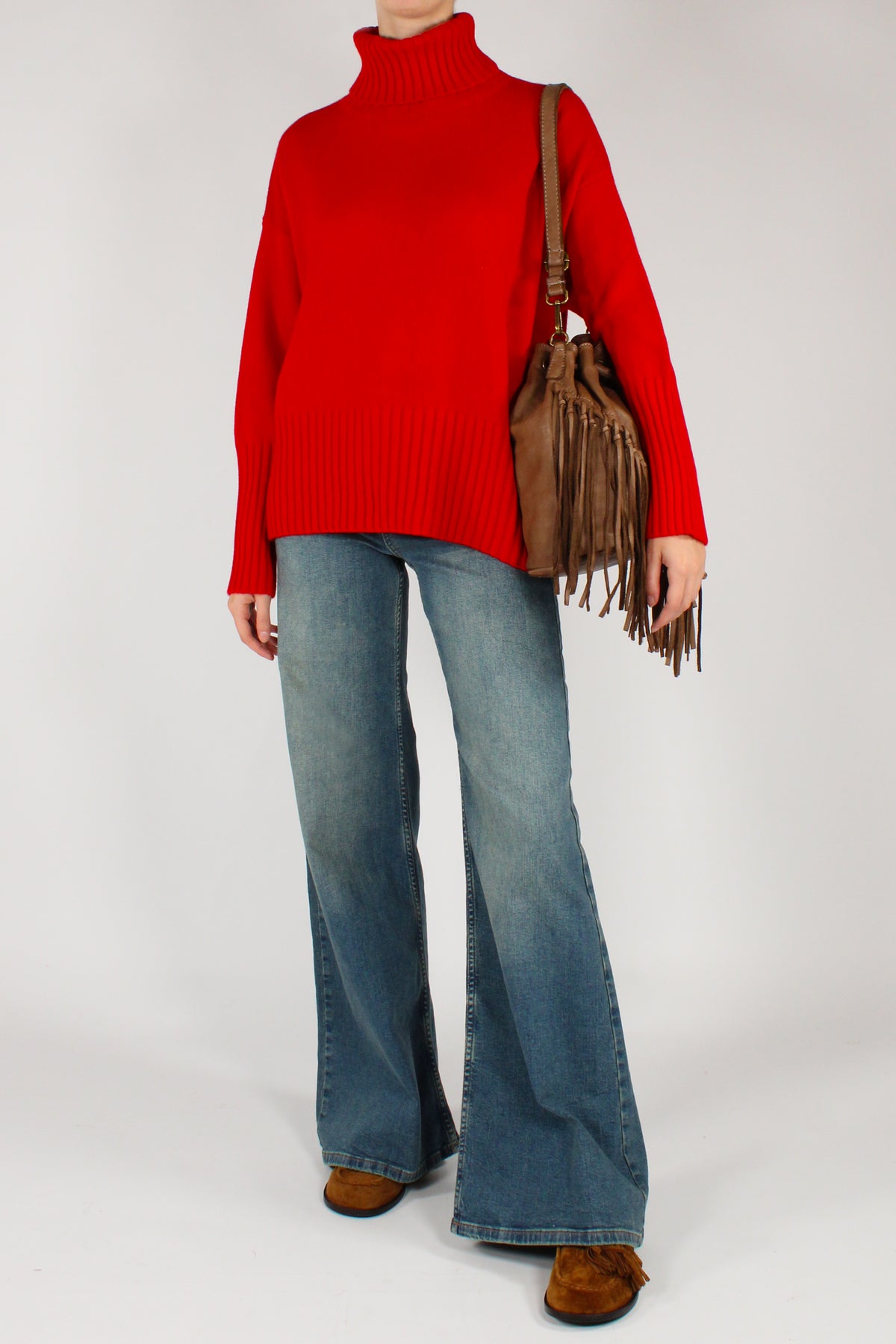 Maglione Dolcevita Pura Lana