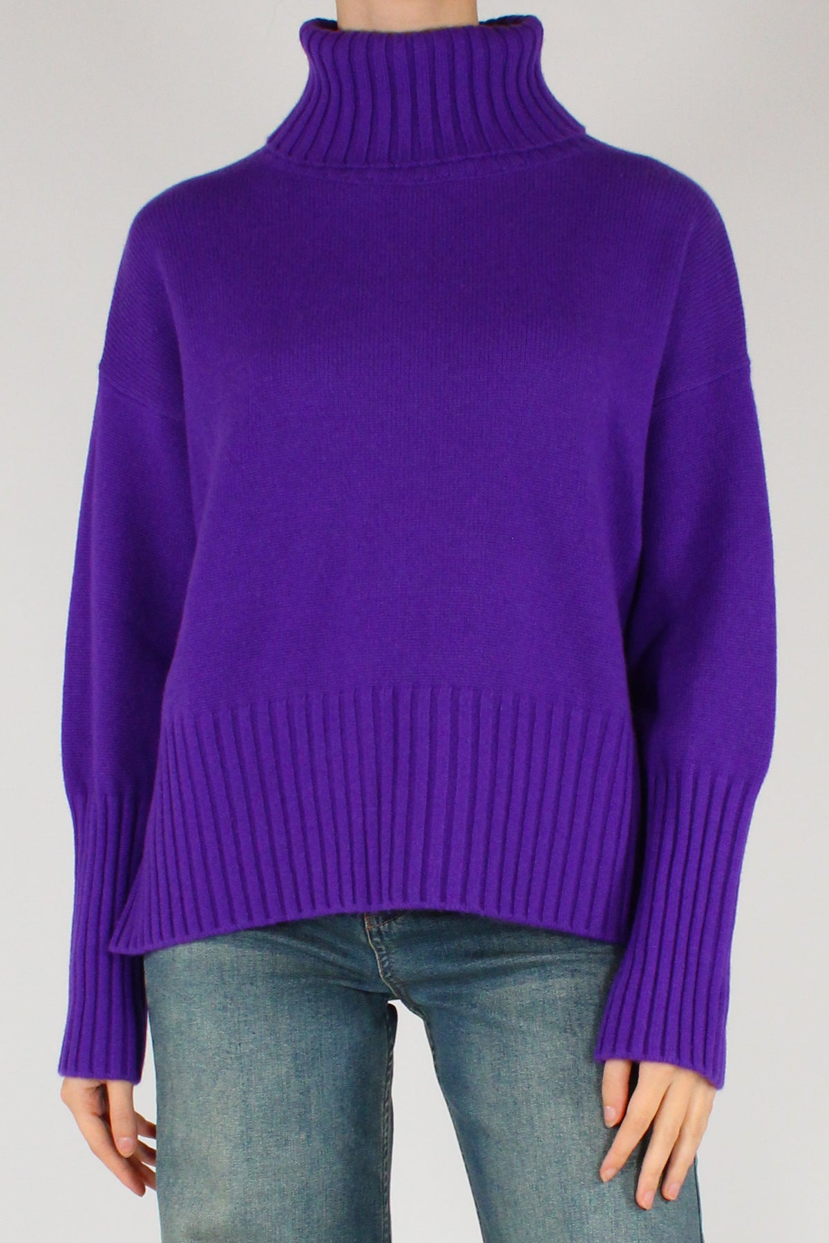 Maglione Dolcevita Pura Lana