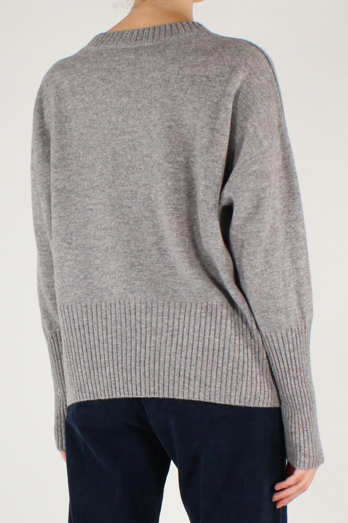 Maglione Girocollo 100% Lana